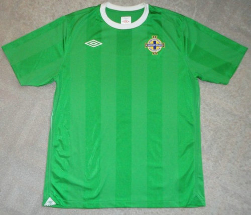 maillot de foot irlande du nord domicile 2010-2012 rétro