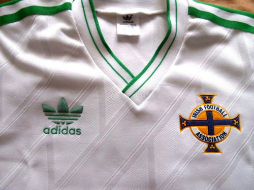 maillot de foot irlande du nord exterieur 1986-1988 rétro maillot de foot irlande du nord exterieur 1986-1988 rétro