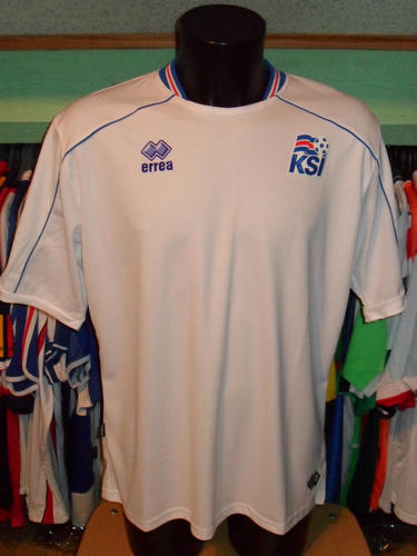maillot de foot islande exterieur 2009-2010 rétro