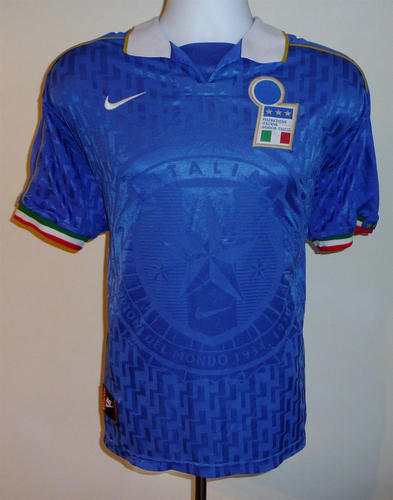 maillot de foot italie domicile 1995-1996 rétro