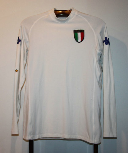 maillot de foot italie exterieur 2000-2001 rétro