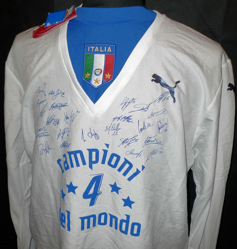 maillot de foot italie particulier 2006-2007 rétro