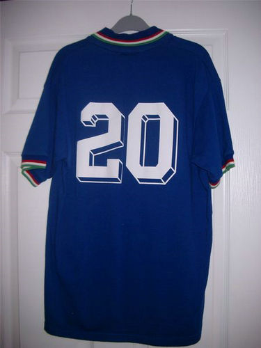 maillot de foot italie réplique 1982 rétro