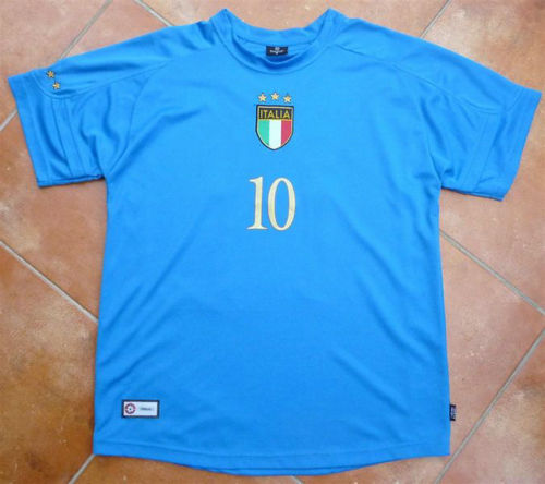 maillot de foot italie réplique 2004-2006 rétro