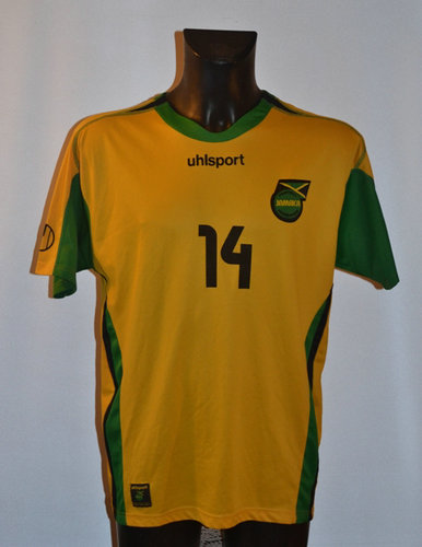 maillot de foot jamaïque domicile 2005-2007 rétro