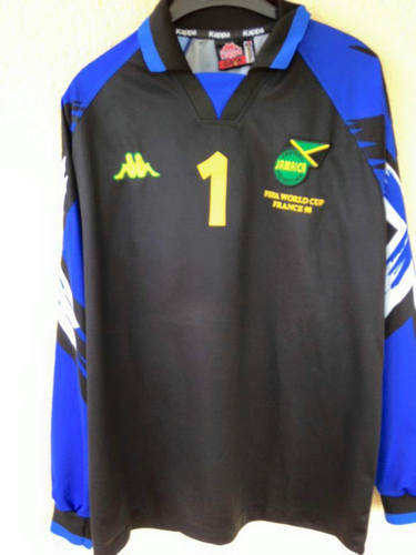 maillot de foot jamaïque gardien 1998-2000 rétro