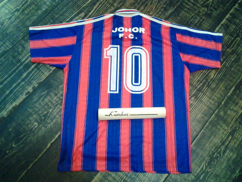 maillot de foot johor fc domicile 1996-1997 rétro