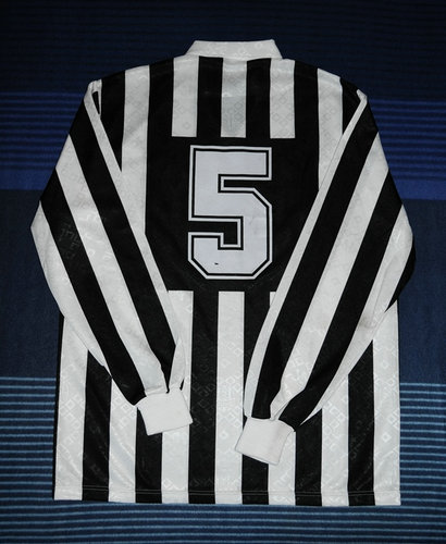 maillot de foot juventus fc domicile 1990-1991 rétro