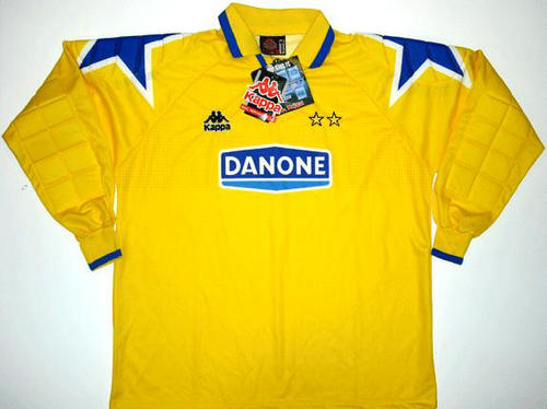 maillot de foot juventus fc gardien 1994-1995 rétro