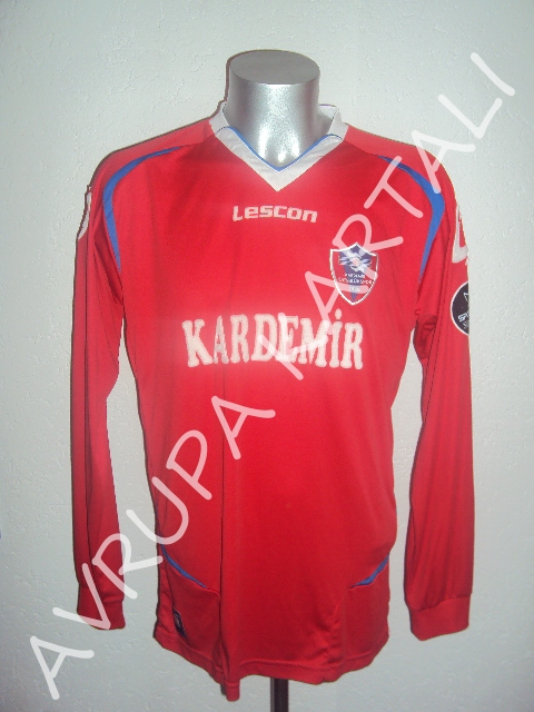 maillot de foot kardemir karabükspor domicile 2010-2011 pas cher