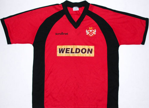 maillot de foot kettering town domicile 2002-2003 pas cher