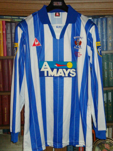 maillot de foot kilmarnock fc domicile 1995-1997 pas cher