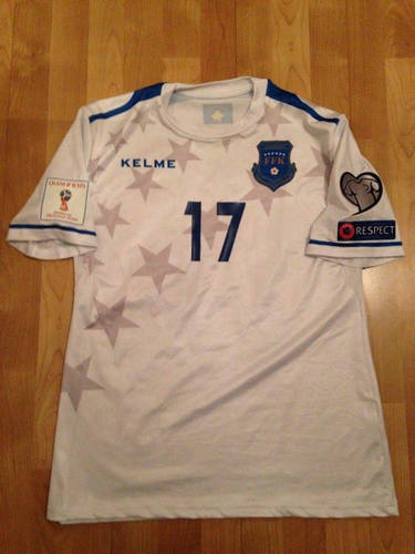 maillot de foot kosovo exterieur 2016-2017 rétro