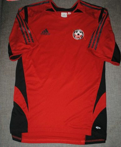 maillot de foot kryvbass kryvy rih domicile 2005-2006 rétro