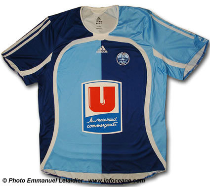 maillot de foot le havre ac domicile 2007-2008 pas cher