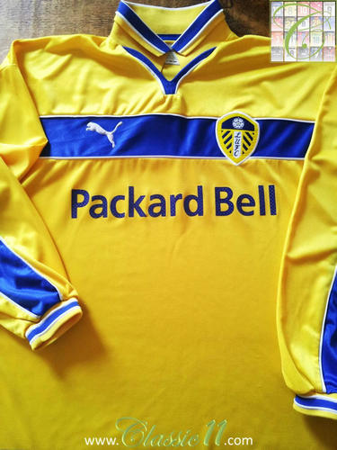 maillot de foot leeds united third 1999-2000 rétro