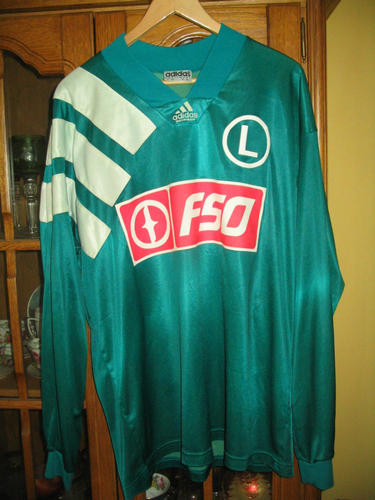 maillot de foot legia varsovie domicile 1993-1994 rétro