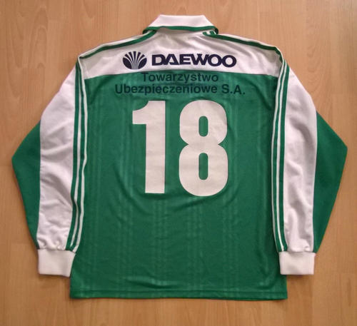 maillot de foot legia varsovie domicile 2000-2001 rétro