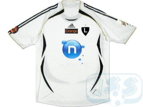 maillot de foot legia varsovie domicile 2007-2008 rétro