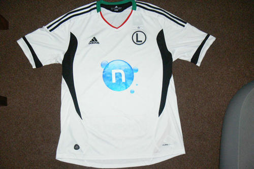 maillot de foot legia varsovie domicile 2011-2012 rétro