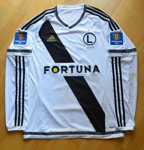 maillot de foot legia varsovie domicile 2015-2016 rétro