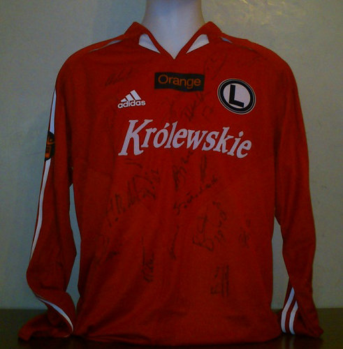 maillot de foot legia varsovie exterieur 2005-2006 rétro