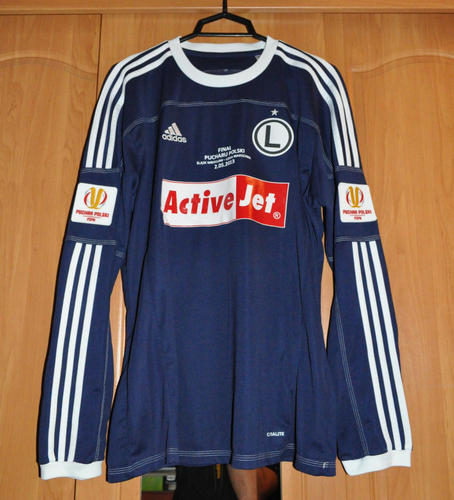 maillot de foot legia varsovie gardien 2013 rétro