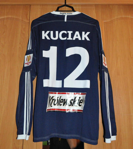 maillot de foot legia varsovie gardien 2013 rétro