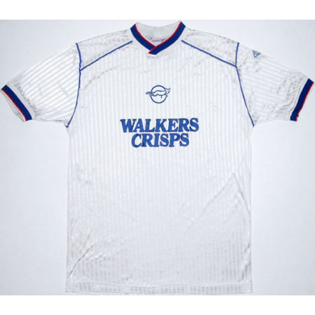 maillot de foot leicester city exterieur 1988-1989 rétro