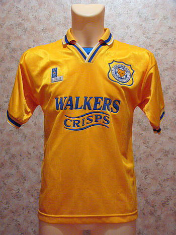 maillot de foot leicester city exterieur 1994-1997 rétro