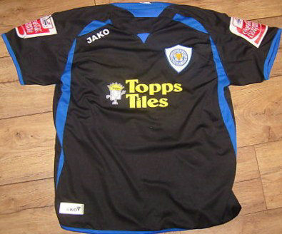 maillot de foot leicester city exterieur 2008-2009 rétro