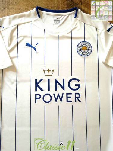 maillot de foot leicester city third 2016-2017 rétro