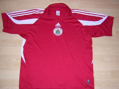 maillot de foot lettonie domicile 2004-2005 rétro