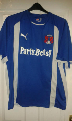 maillot de foot leyton orient fc exterieur 2007-2008 pas cher