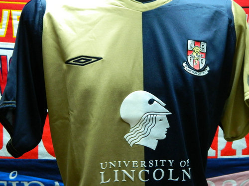 maillot de foot lincoln city fc réplique 2009-2010 pas cher