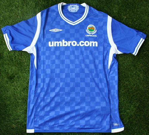 maillot de foot linfield fc domicile 2010-2012 pas cher