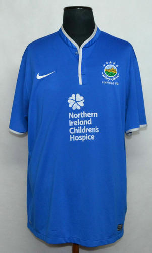 maillot de foot linfield fc domicile 2013-2014 pas cher