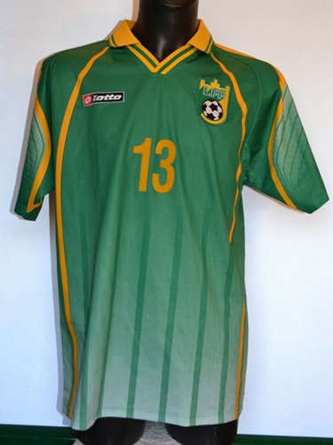 maillot de foot lituanie exterieur 2000-2001 pas cher