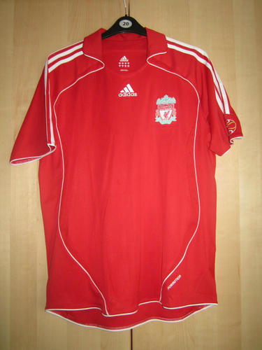 maillot de foot liverpool fc domicile 2006-2008 rétro