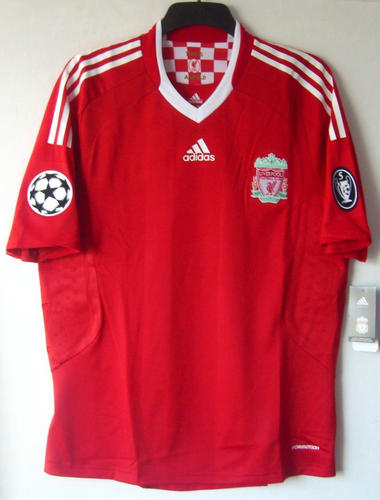 maillot de foot liverpool fc domicile 2008-2010 rétro