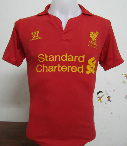 maillot de foot liverpool fc domicile 2012-2013 rétro