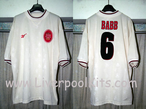 maillot de foot liverpool fc exterieur 1996-1997 rétro