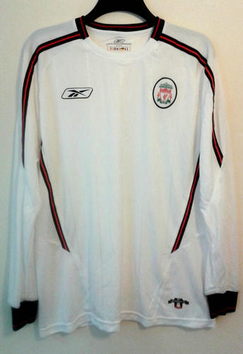 maillot de foot liverpool fc exterieur 2003-2005 rétro