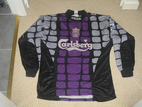 maillot de foot liverpool fc gardien 1994-1995 rétro