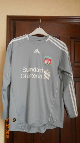 maillot de foot liverpool fc gardien 2010-2011 rétro