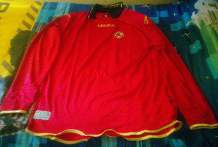 maillot de foot livourne calcio domicile 2010-2011 rétro