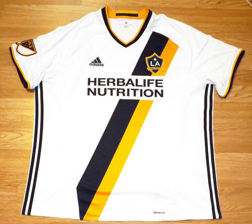 maillot de foot los angeles galaxy domicile 2016-2017 rétro