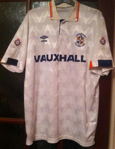 maillot de foot luton town domicile 1990-1991 pas cher