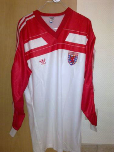 maillot de foot luxembourg domicile 1986-1987 pas cher
