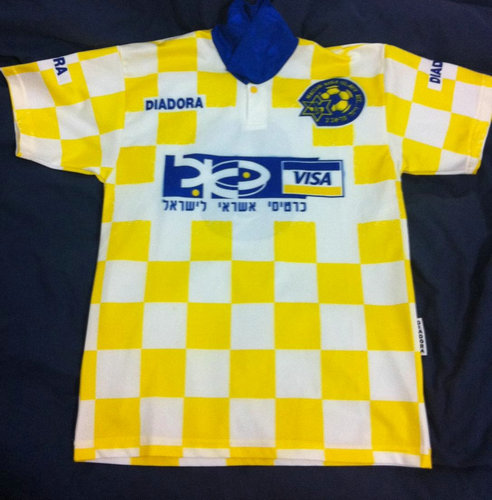 maillot de foot maccabi tel-aviv domicile 1996-1997 pas cher